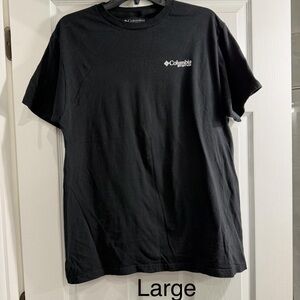 Columbia PFG Men's Black Short Sleeve Tee